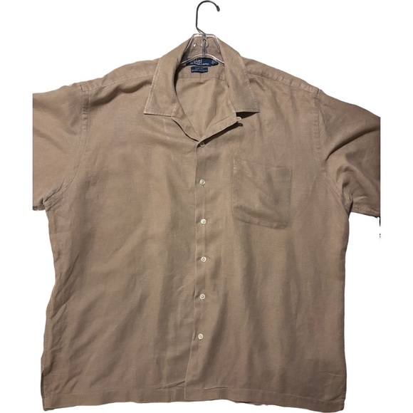 Vintage 90'S Polo by Ralph Lauren CALDWELL short-sleeved silk